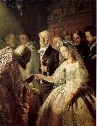 unknow artist Marriage does not fit Sweden oil painting reproduction